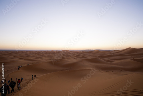 
Merzogua desert landscape in Morocco
