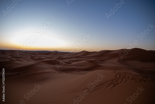 
Merzogua desert landscape in Morocco