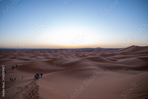 
Merzogua desert landscape in Morocco