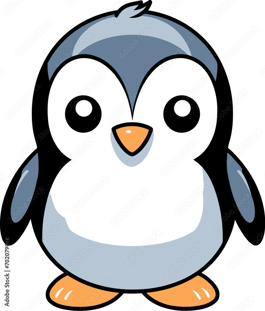 Obraz premium Penguin vector illustration