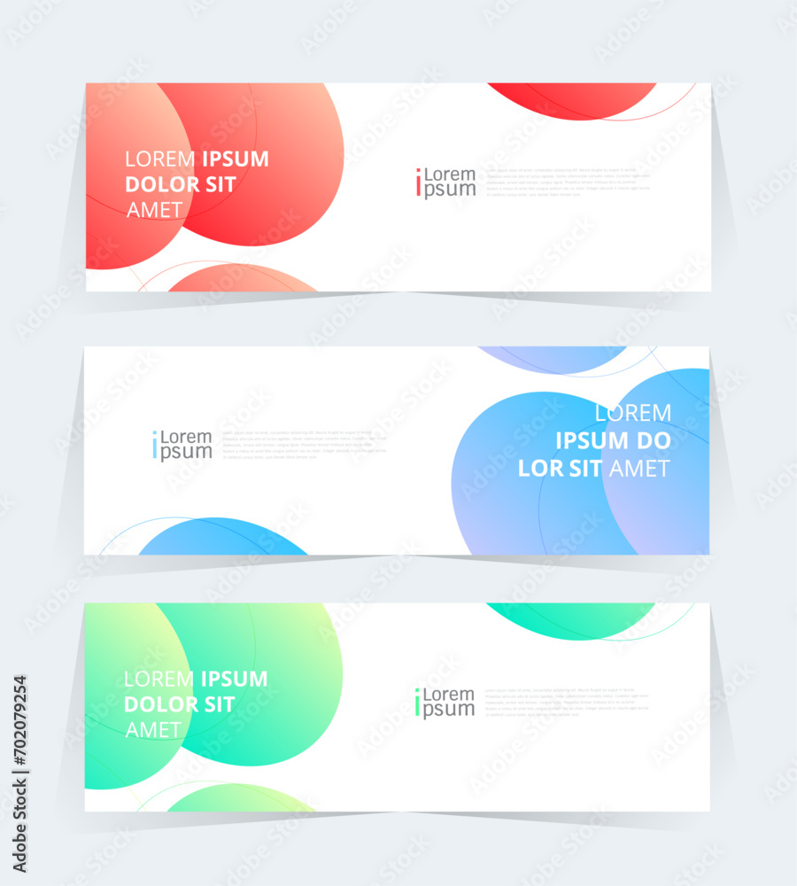 Geometric banner design with Vector presentation template. Geometric banner design with Vector presentation template.