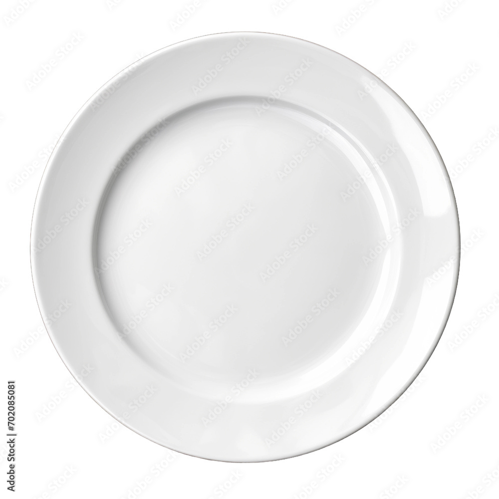 white plate white plate