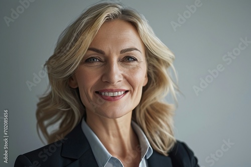 a woman smiling at the camera