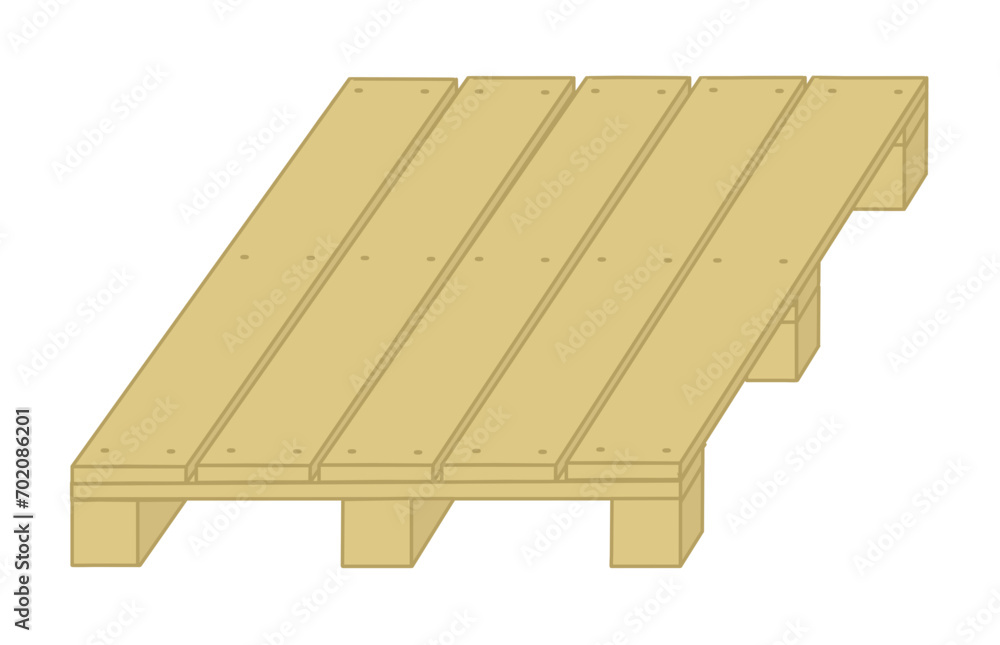 Wooden pallet - Works construction, DIY, industry, logistics, woodwork and joinery Wooden pallet - Works construction, DIY, industry, logistics, woodwork and joinery