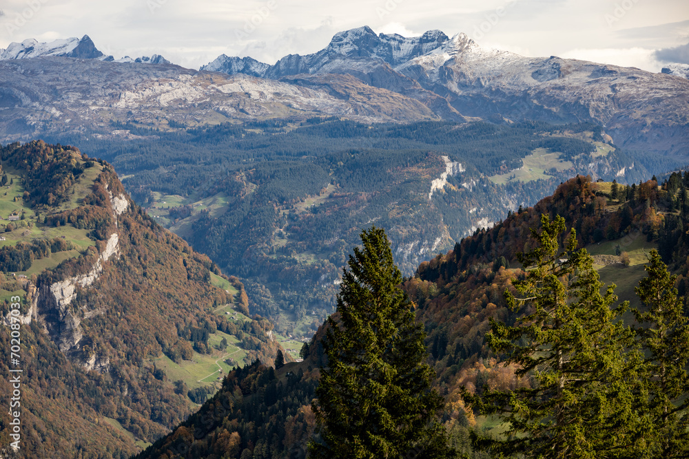 Herbstwanderung in den Bergen