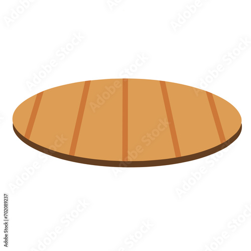Wooden board table