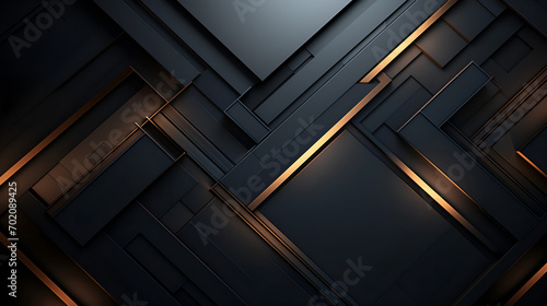 abstract modern luxury black background for modern wallpapers background. AI generative.