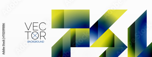 Minimalist elegance - lines, squares, triangles converge on white. Geometry essence showcased in serene harmony. Harmonizing essential shapes on a pristine backdrop