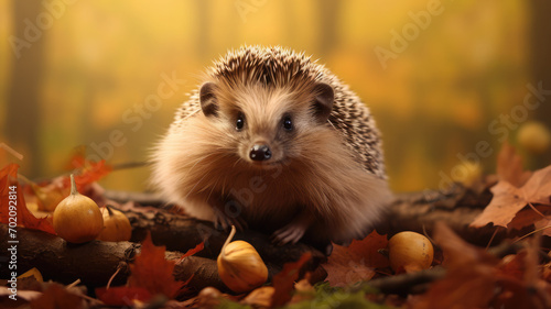 Cute Hedgehog Close-Up