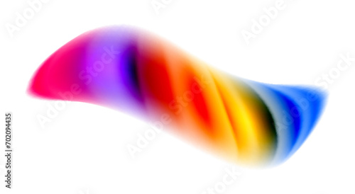 Color mixing liquid rainbow shape background