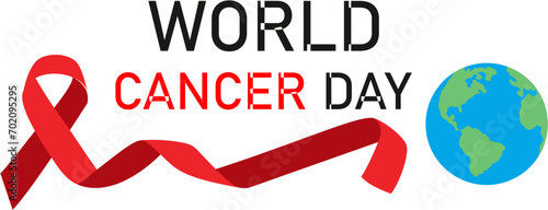 World cancer day background 08
