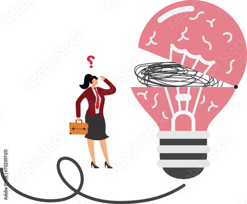 Sullen, Pensive, Suicide, Time Bomb, Risk, Concepts, Businesswoman