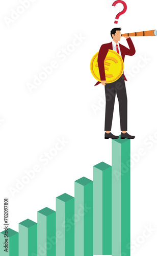 Finacial Investment Illustration, Businessman, A Helping Hand