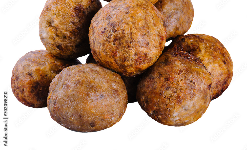falafel balls from spiced chickpeas on isolated on white falafel balls from spiced chickpeas on isolated on white