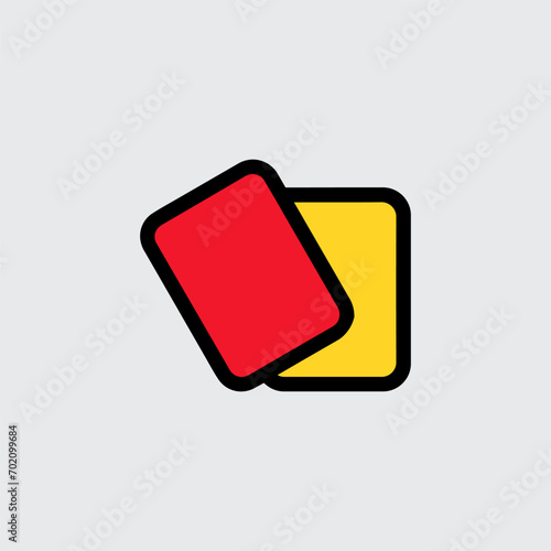 Red and yellow football soc...