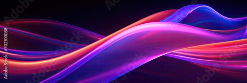 3d rendering  glowing lines  neon lights  abstract psychedelic background  ultraviolet  vibrant colors