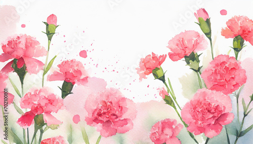 カーネーションの花