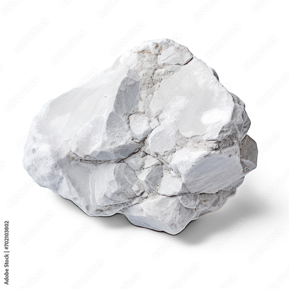 crystal mineral stone on isolate transparency background, PNG