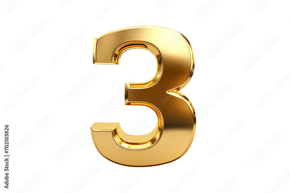 Golden number, auspicious number isolated on transparent background,png file Golden number, auspicious number isolated on transparent background,png file