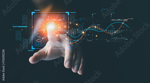 Businesspeople may use the Internet to connect financial networks and do information searches on their mobile devices utilizing artificial intelligence.