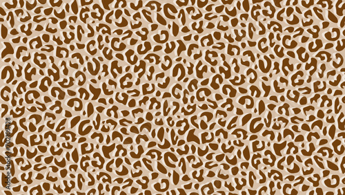 Leopard skin fur texture brown background