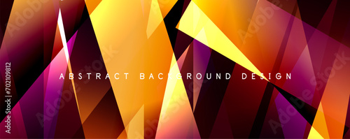 Breaking Glass Background, Kaleidoscope effect. Transparent Straight Lines. Dynamic Light Rays effect. Vector Illustration For Wallpaper, Banner, Background, Card, Book Illustration, landing page