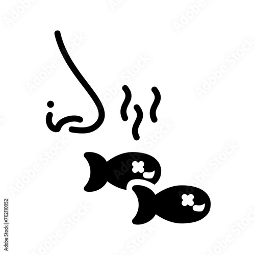 Solid black icon for Pungent