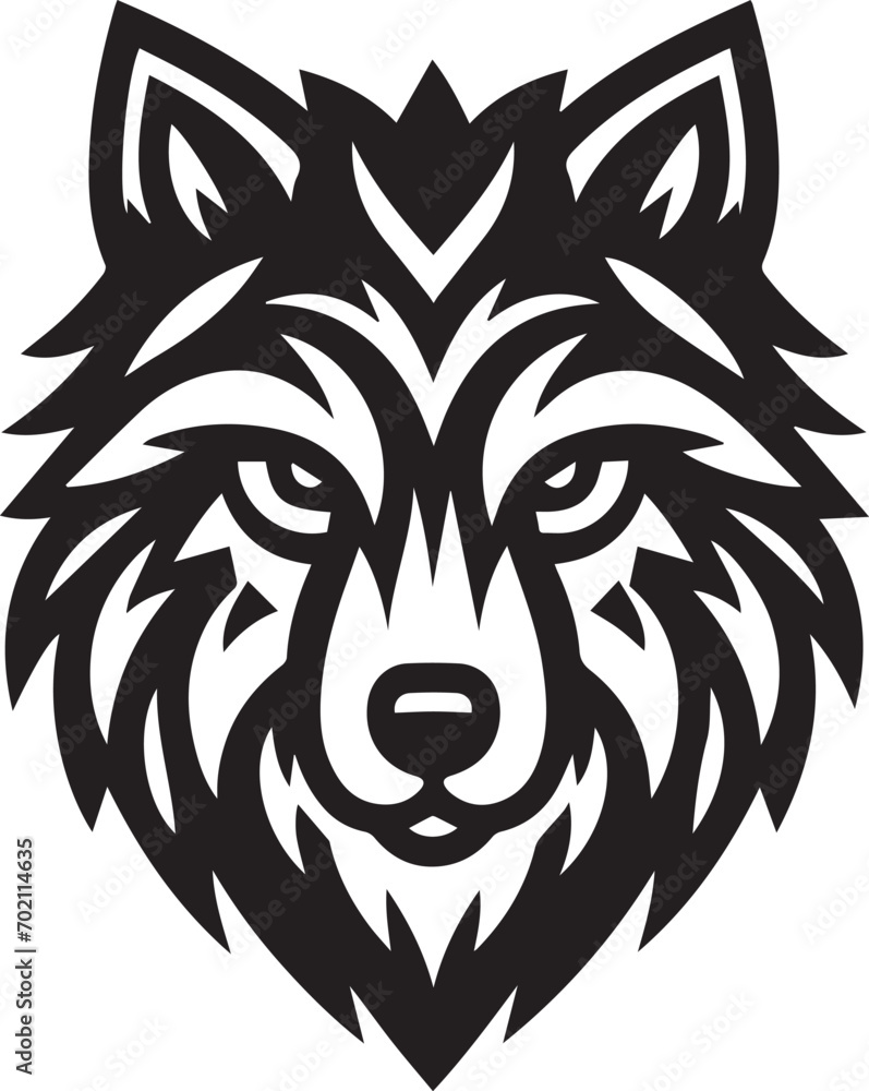 Obraz premium Wolf Beast Vector