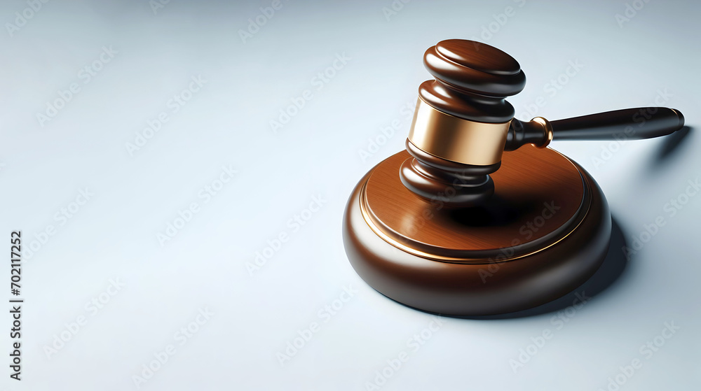 Justice law hammer or gravel in a courtroom. AI Generated. Justice law hammer or gravel in a courtroom. AI Generated.