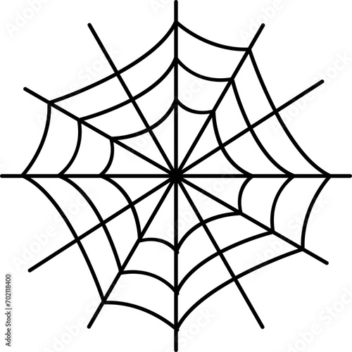 Spiderweb black icon photo