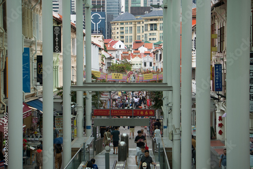Photography road with many lanes singapore