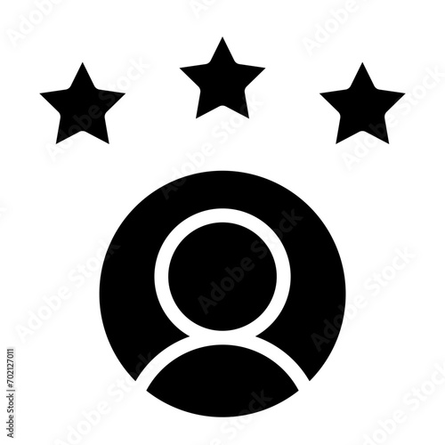 icon costumer relationship glyph