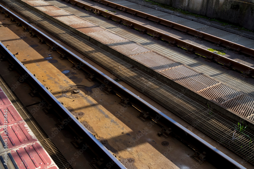 Fototapeta premium 駅構内の設備の風景 鳥取県 鳥取駅