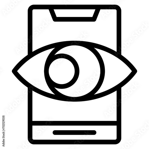 icon costumer relationship line