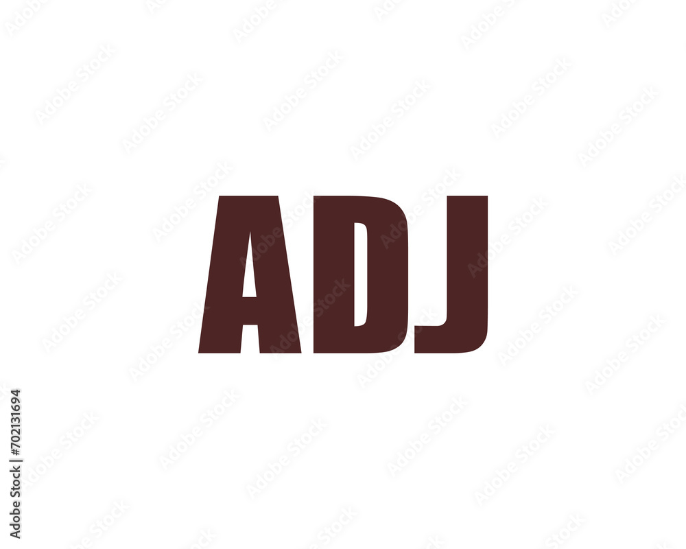 ADJ Logo design vector template. ADJ, logo, design, logo design, vector, letter, monogram, creative, icon, template, sign, symbol, brand, unique, initial, modern, alphabet. ADJ Logo design vector template. ADJ, logo, design, logo design, vector, letter, monogram, creative, icon, template, sign, symbol, brand, unique, initial, modern, alphabet.