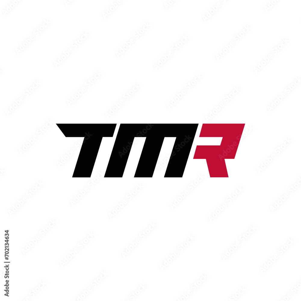 TMR logo. T M R design. White TMR letter. TMR, T M R letter logo design. Initial letter TMR linked circle uppercase monogram logo. T M R letter logo vector design.	

