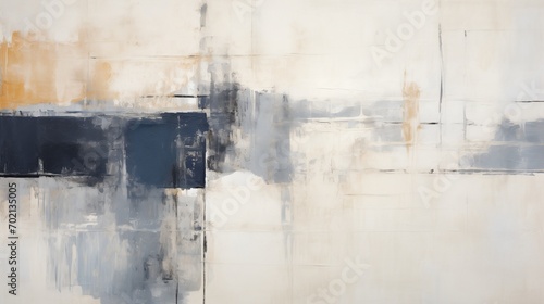 An abstract oil painting. Generative AI