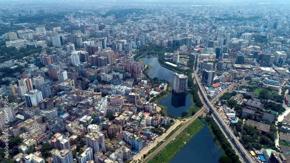 Experience the Breathtaking Aerial Elegance of Dhaka, Bangladesh Experience the Breathtaking Aerial Elegance of Dhaka, Bangladesh
