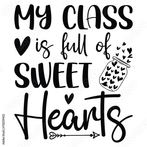 My class is full of sweet hearts