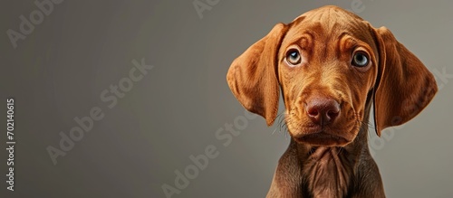 Cute Hungarian Vizsla puppy...