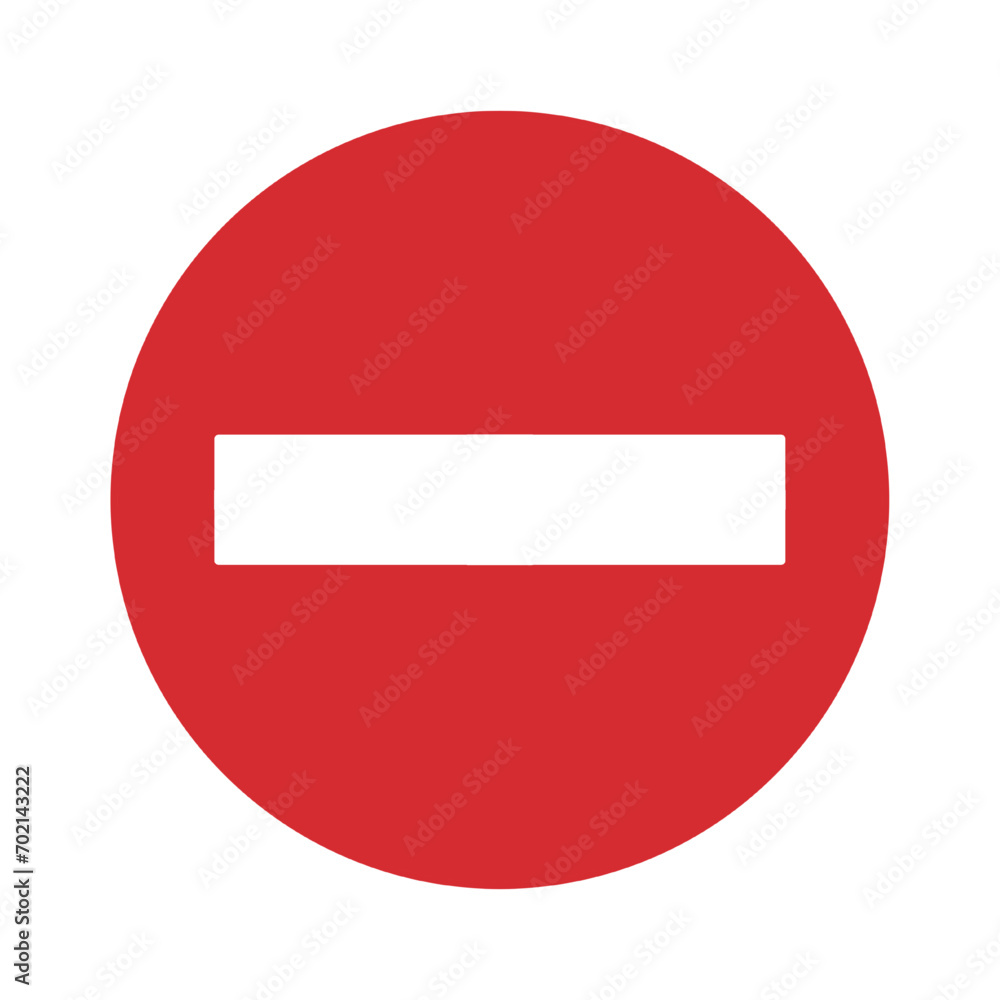 no entry sign no allowed sign icon prohibit ban warning stop vector illustration isolated on transparent and white background no entry sign no allowed sign icon prohibit ban warning stop vector illustration isolated on transparent and white background