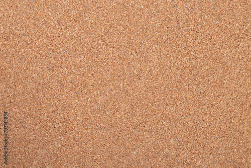 Brown color of cork board