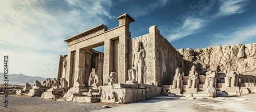 Ancient carvings in Persepo...