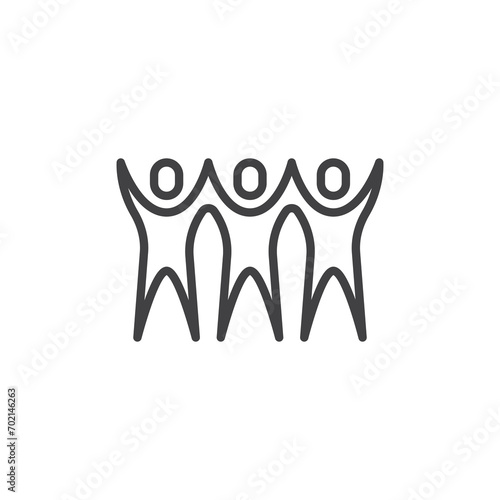 Collective power line icon