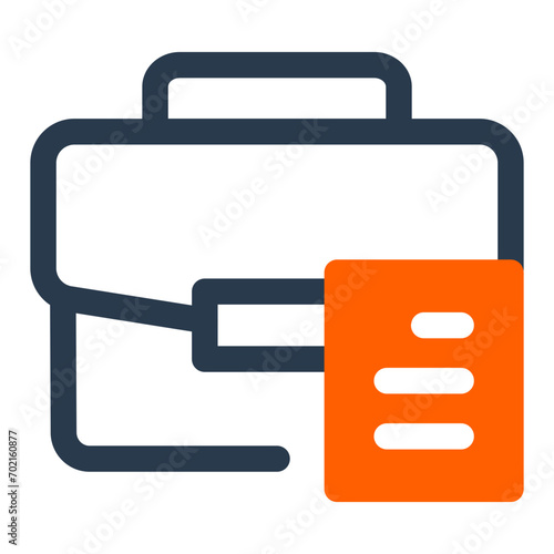 Professional Briefcase Icon for Business Meetings