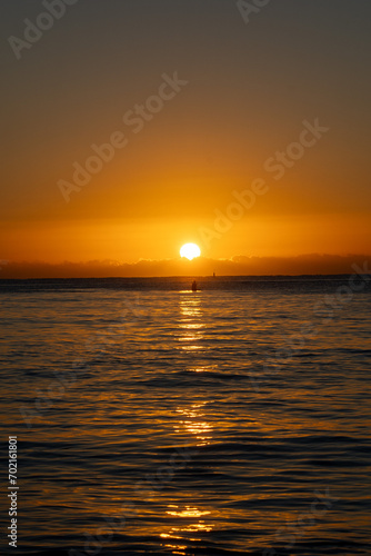 sunset over the sea © Eagle