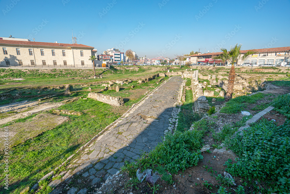 The Roman road in Cilicia (Turkish: Roma yolu) is a part of a Roman road in Mersin Province, Turkey.