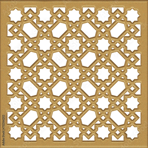 Arabic geometric pattern. I...