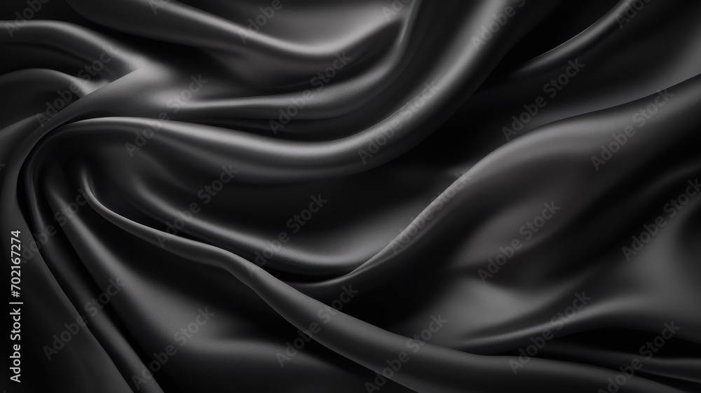 Fototapeta premium soft satin fabric texture luxurious shiny that is abstract silk cloth background with patterns soft waves beautiful