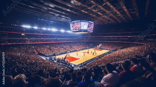 basketball arena photo